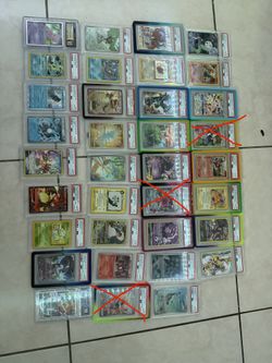 Pokemon PSA Slabs