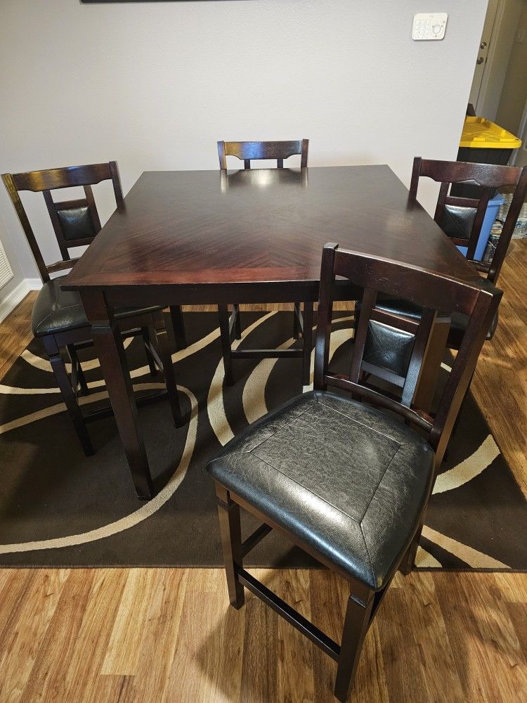 Pub Style Dining Set - 5 Pieces