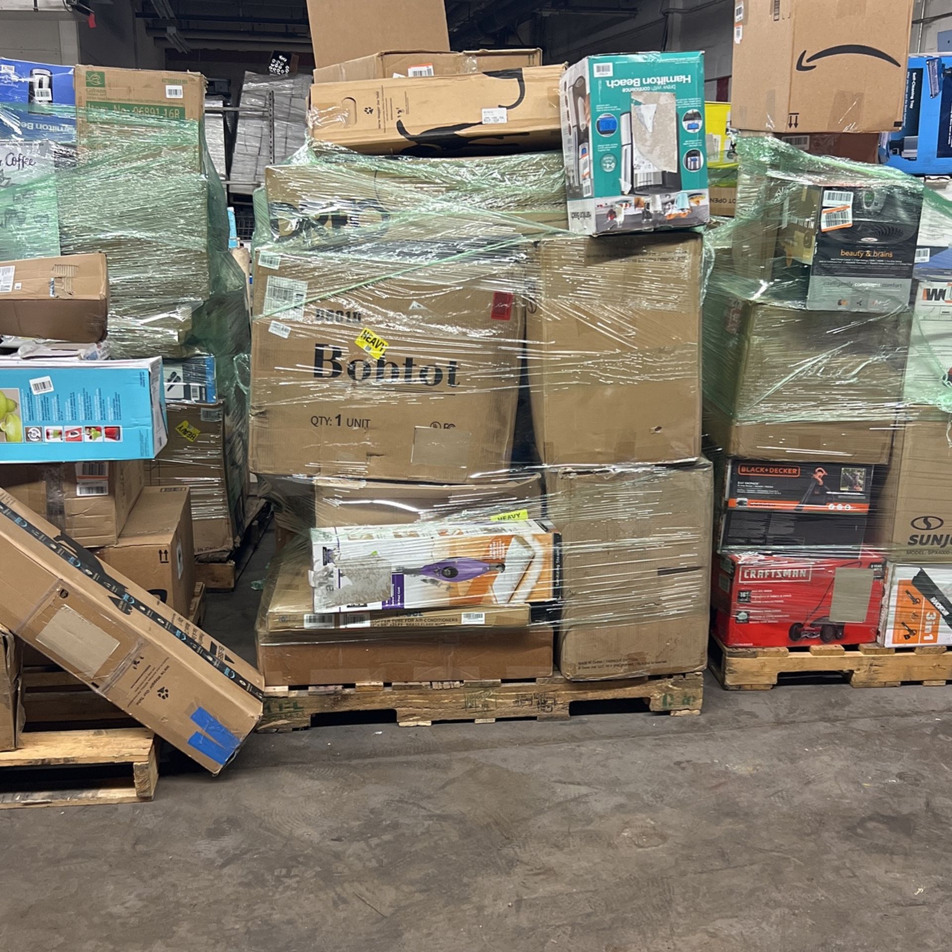 AMAZON RETURN PALLETS FOR SALE
