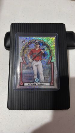 Corbin Carroll Bowman Chrome Rookie of the Year Card