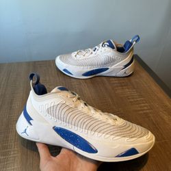 Jordan Luka 1 White Sport Blue Basketball Shoes Mens Size 10.5 DQ7689-114