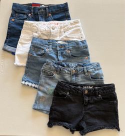 Girl’s Shorts/Skirts Size 7/8 - Clothing Bundle