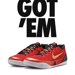 Kobe 9 Low “Homage To China 🇨🇳 “ 