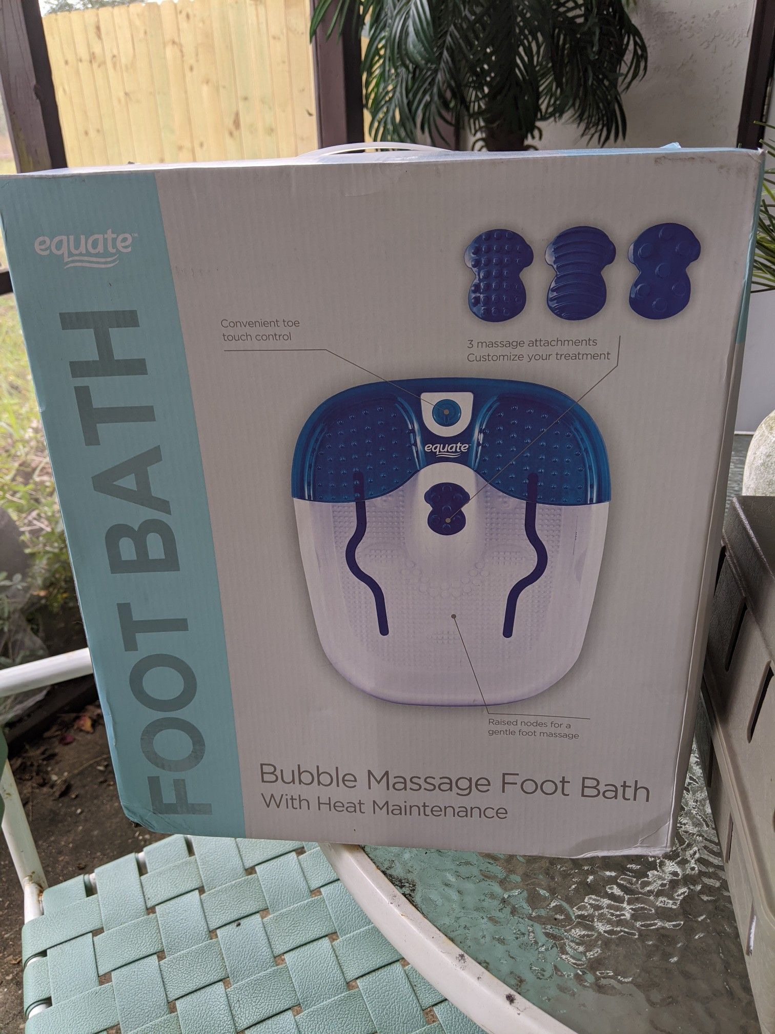 Equate massaging foot bath