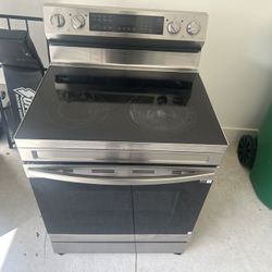 Samsung Smart Things 6.3Cu Stove 