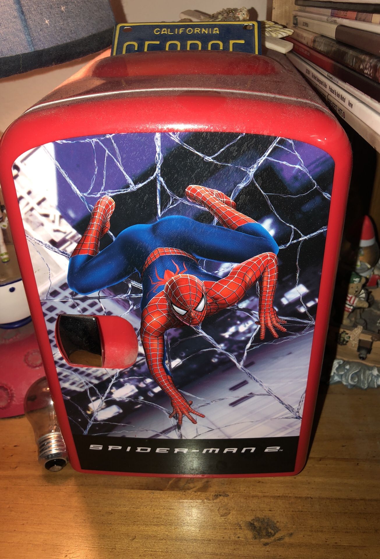 Spider-man 2 mini fridge (price negotiable)