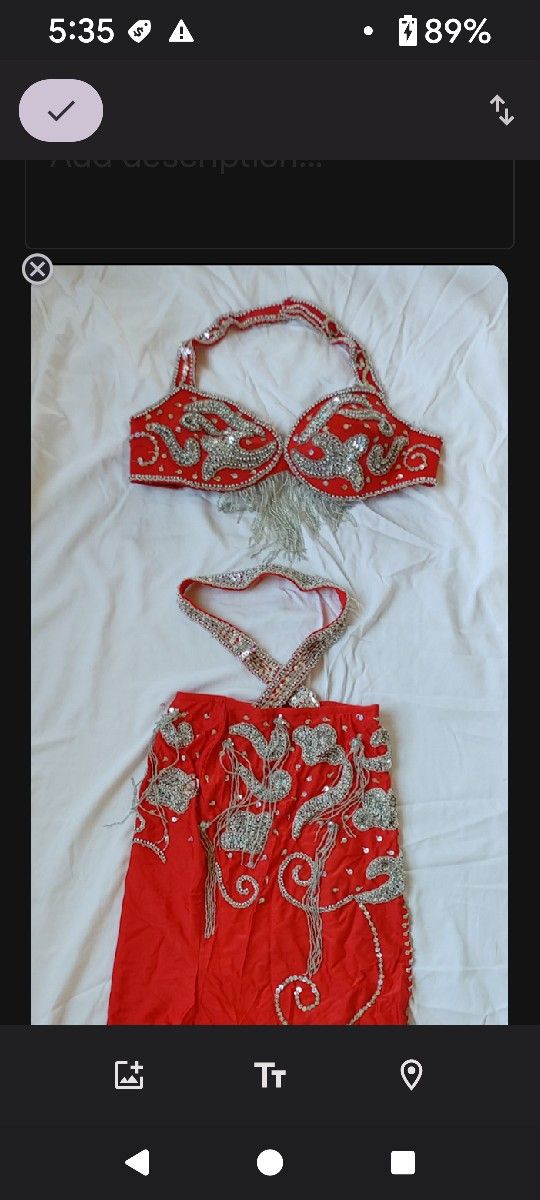 Belly dance Costume