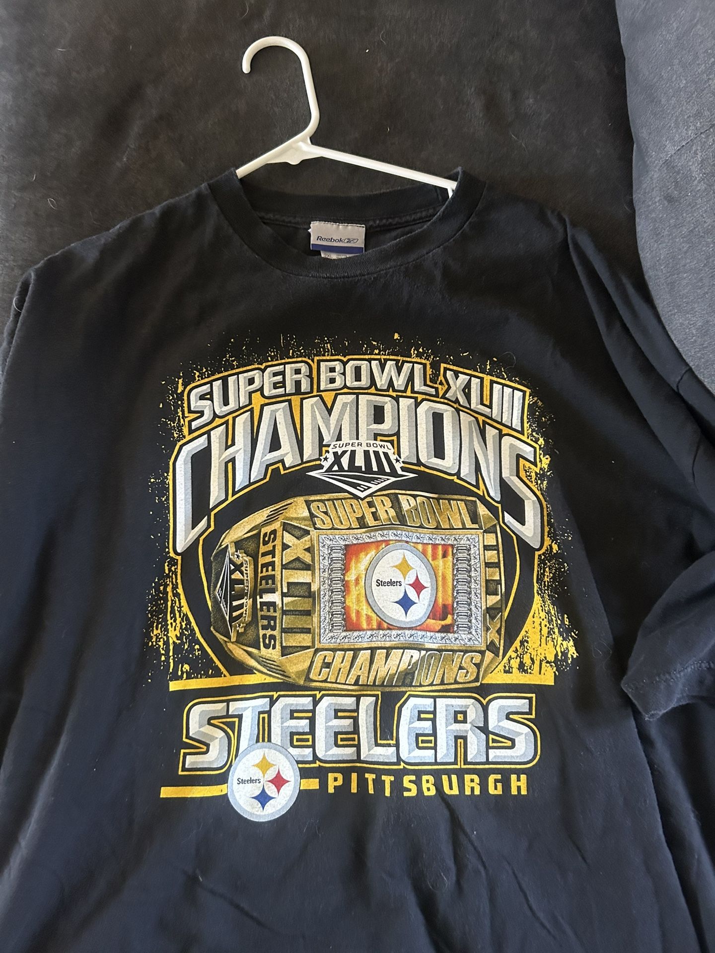 Vintage Reebok Steelers Super bowl shirt