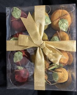 Two Sets of Real-Size Decorative Fruits