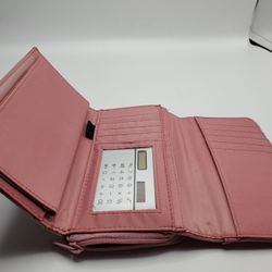 Womans Pink Wallet 