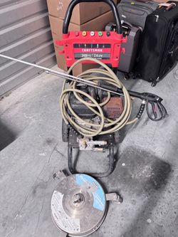 Craftsman 3400 PSI / 2.4 GPM Gas pressure washer w/ Surfacemaxx pro stainless steel cleaner