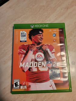 Madden 2020 xbox one like new