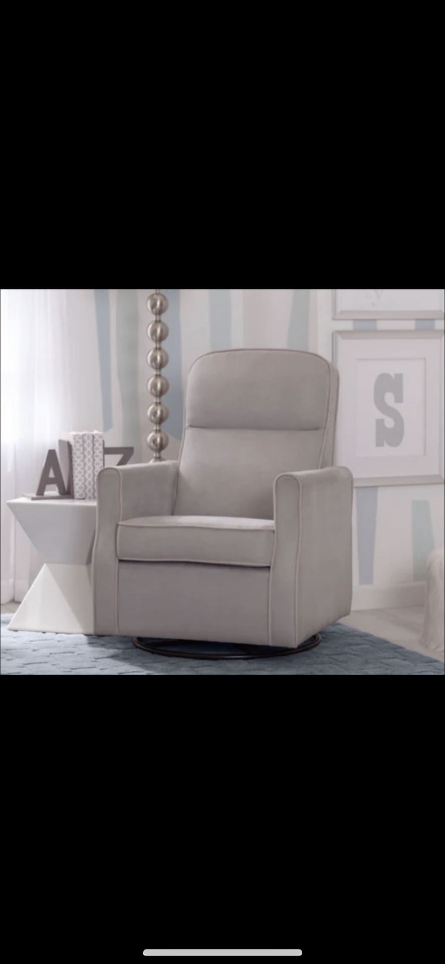 Chair/ Clair Slim Nursery Glider Swivel Rocker/ Baby/ Nursery/ Furniture/ New