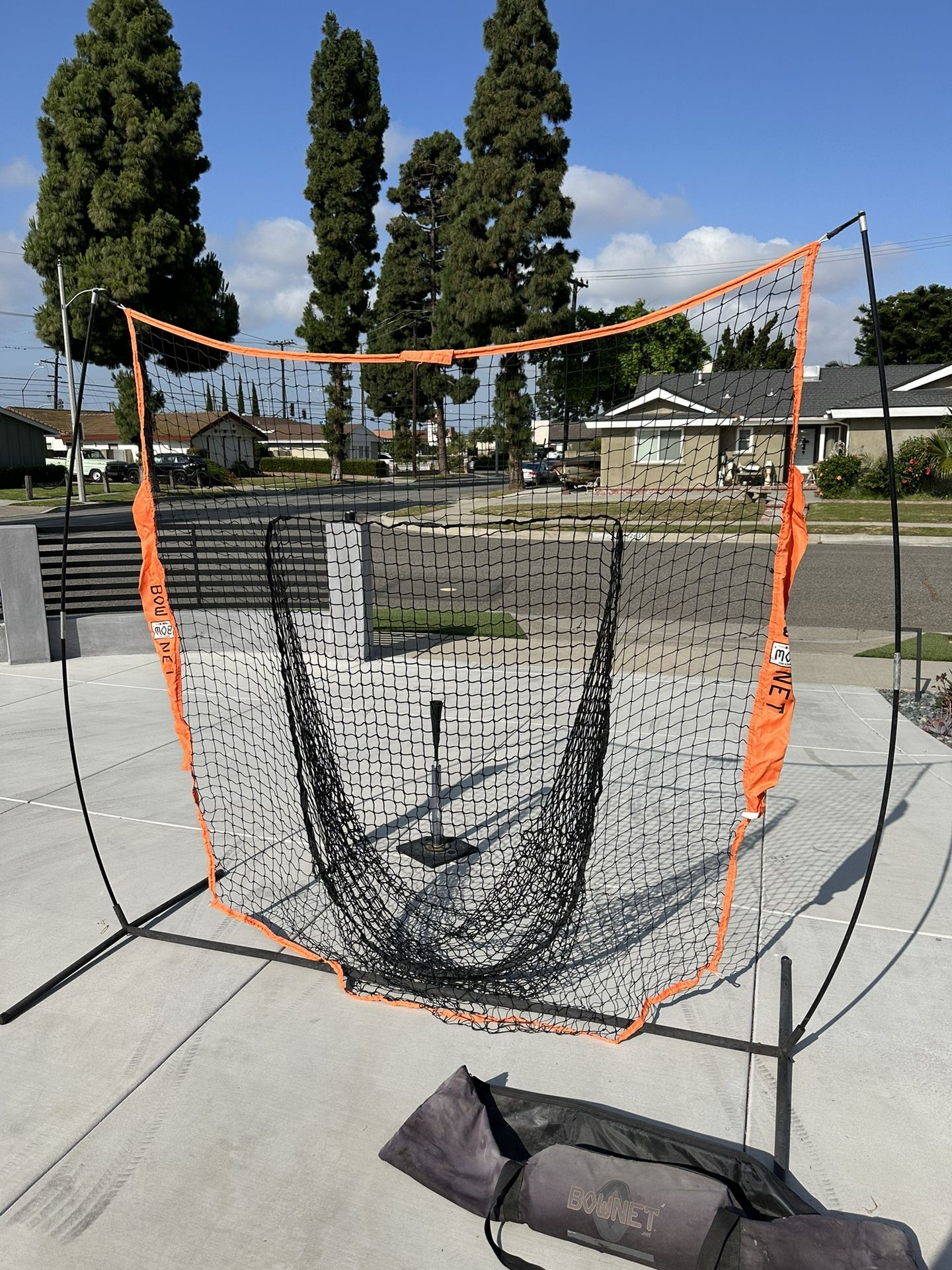 Bow Net And Jugs Baseball Tee