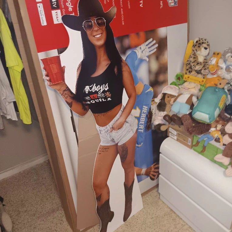 Like New  CARDBOARD Cutout