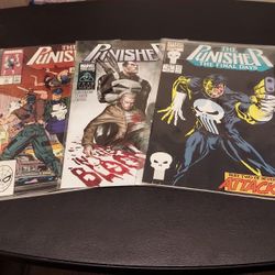 3 Punisher Comics