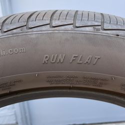 Pirelli Run Flat 245 50 19 R19 Used 