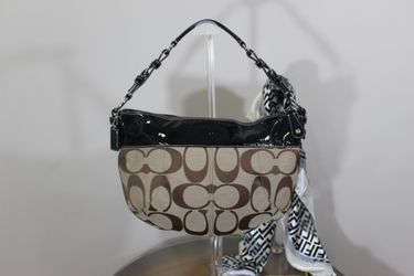 Coach Signature Hobo Shoulder Bag