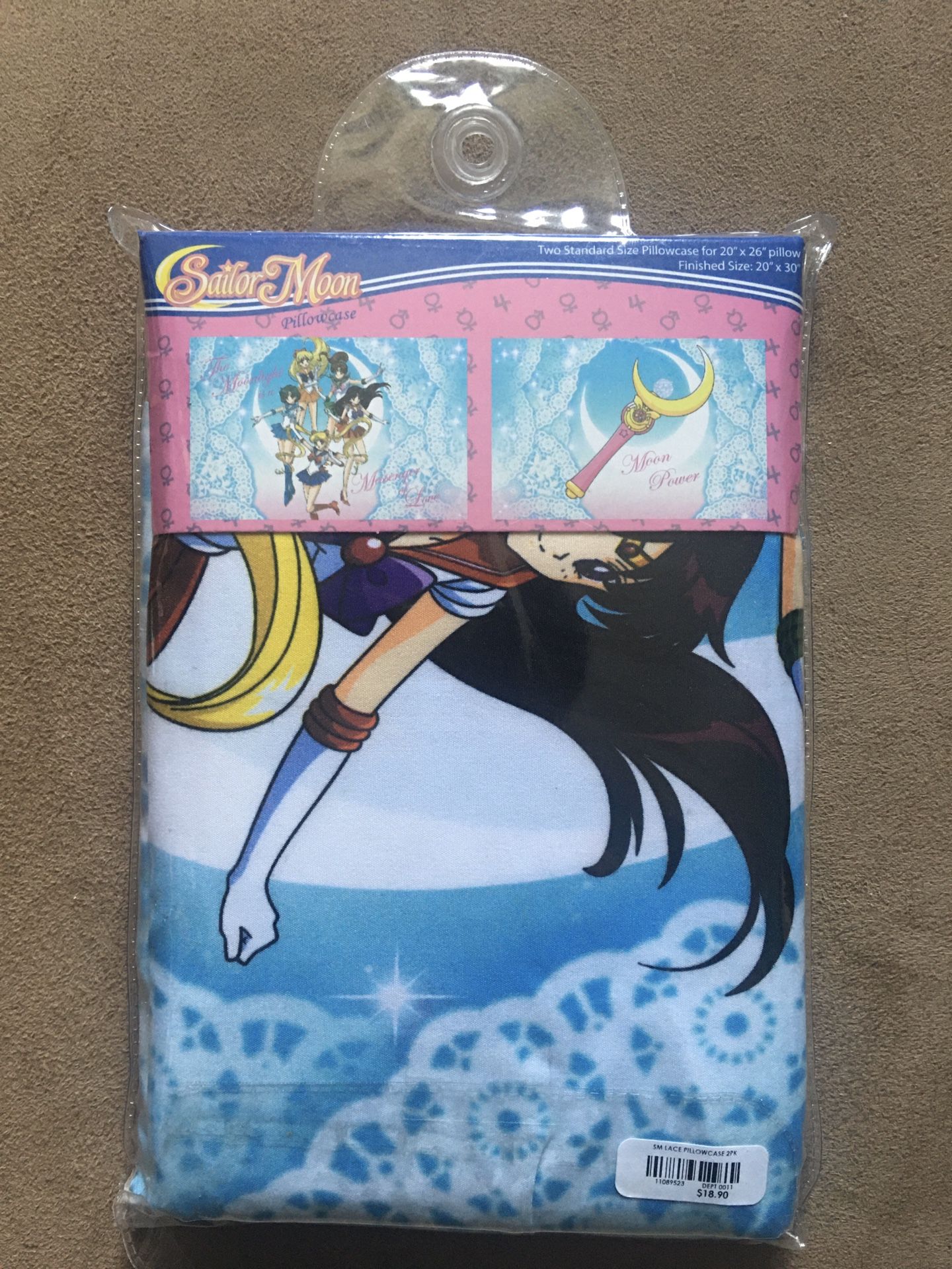 Sailor Moon 2 Pack Pillowcase