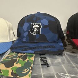 Bape X Undefeated Trucker SnapBack 