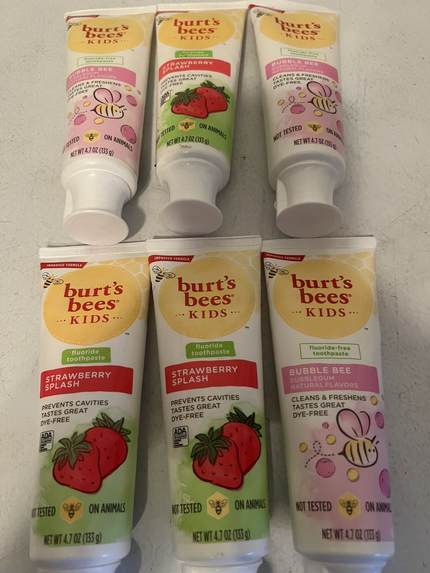 Burts Bees Kids Toothpaste $2 Each