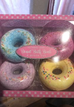 Donut Bath Bomb set