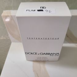 Dolce & Cabbana the one Pour Homne Eau de Parfum 3.3OZ.