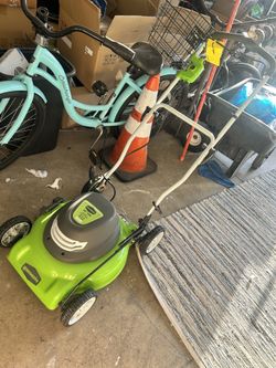 Greenworks Electric Lawnmower