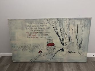 winnie the pooh canvas