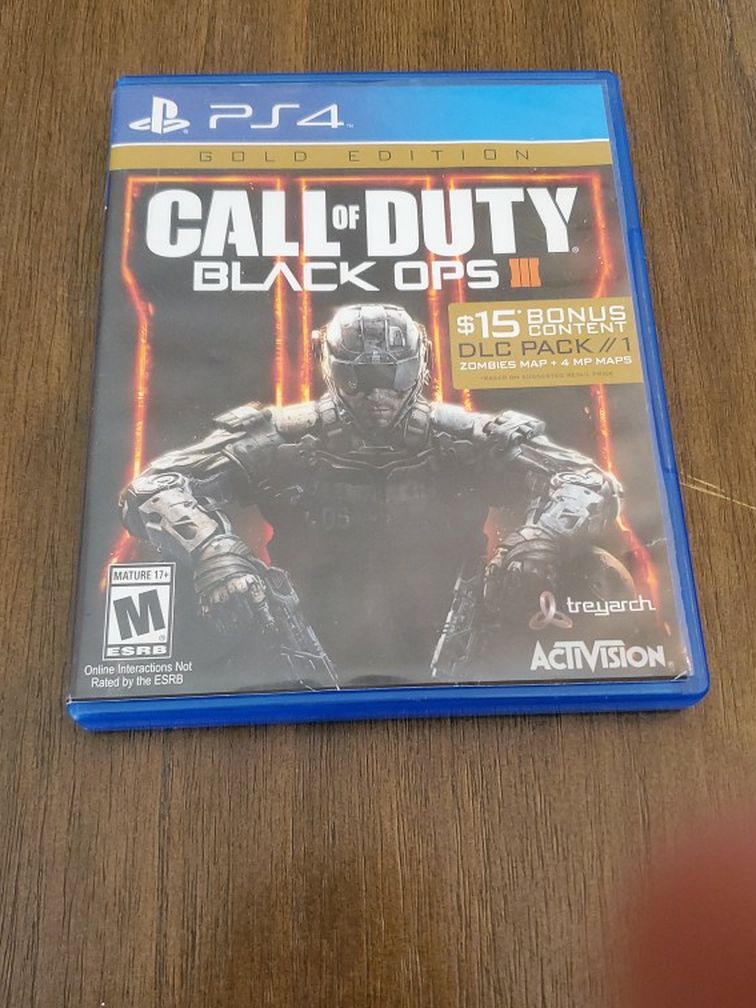 CALL of DUTY GHOSTS (2014 PS4) * CoD FPS SHOOTER WAR SOLDIER SONY PLAYSTATION  4 for Sale in Tucson, AZ - OfferUp