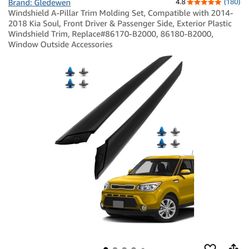 2018 Kia Soul  Windshield molding