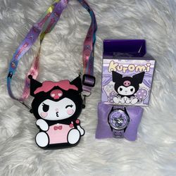 Kuromi, Hello Kitty… New Crossbody Purses & Watches