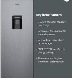 6.5 Refrigerator with Water Dispenser