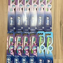 $12 For 6 Oral-B Toothbrush Medium, Soft