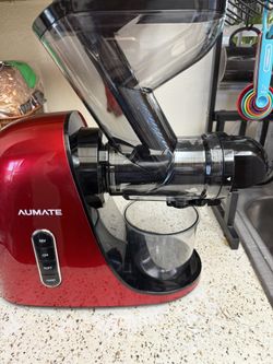 Aumate Slow Juicer - Red