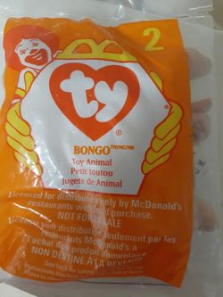 Bongo and Bones Ty Beenie Babies