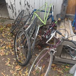 Bike Frames And Wheel