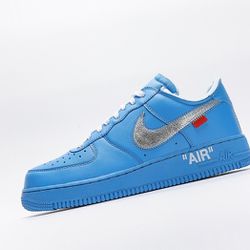 Nike Air Force 1 Low Off White Mca University Blue 5