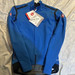 Castelli Perfetto Rosso corsa Wind stopper Jacket Size L