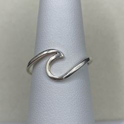 Ocean Wave 925 Ring 