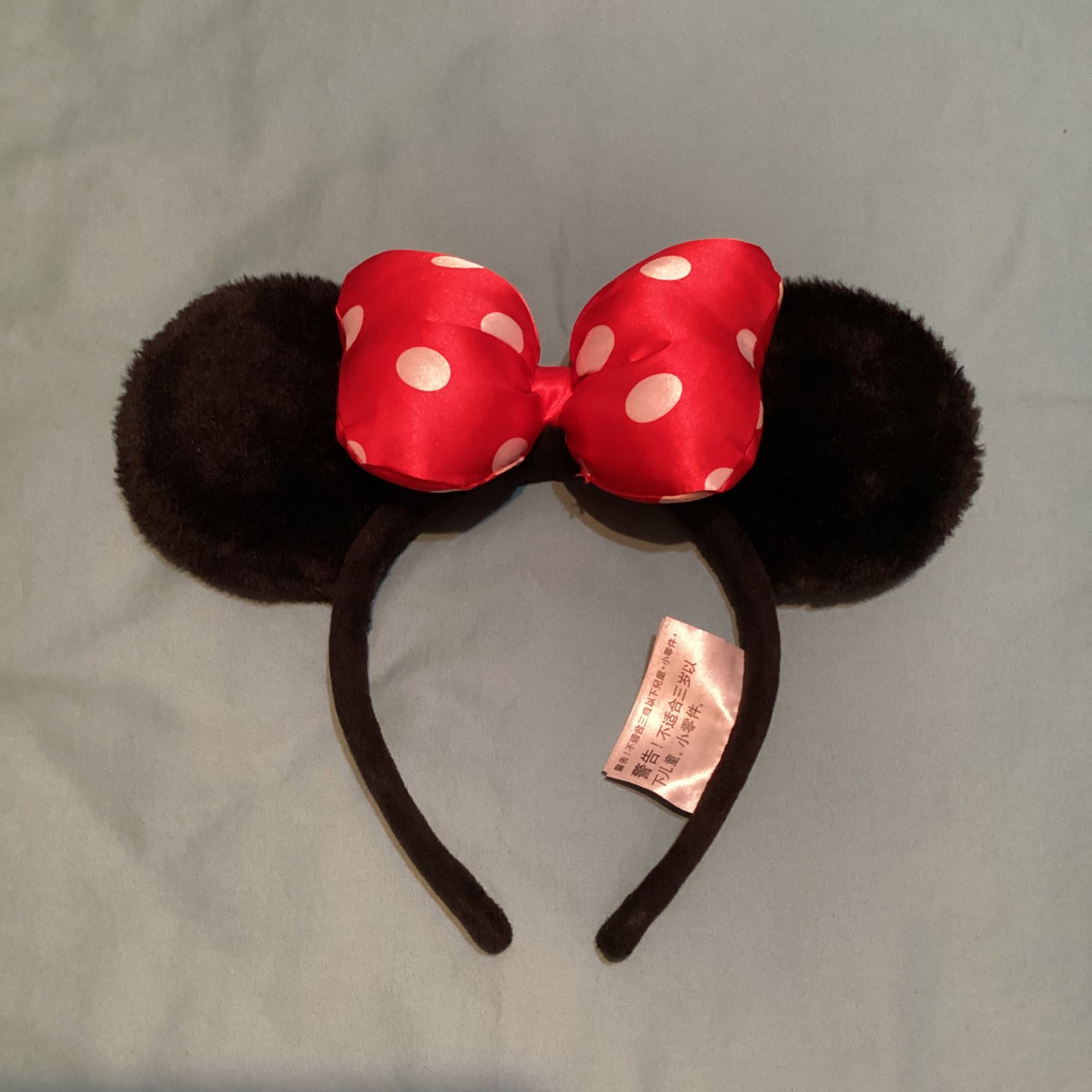 Disney Authentic Minnie Mouse Ears Adult Size 
