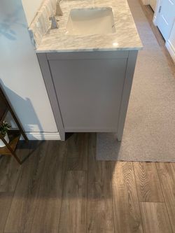 Allen + Roth bathroom vanity/sink