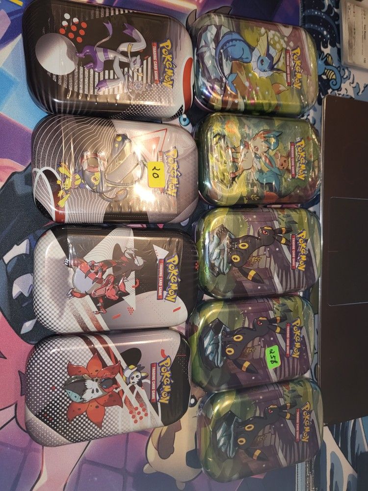 Pokemon Mini Tins