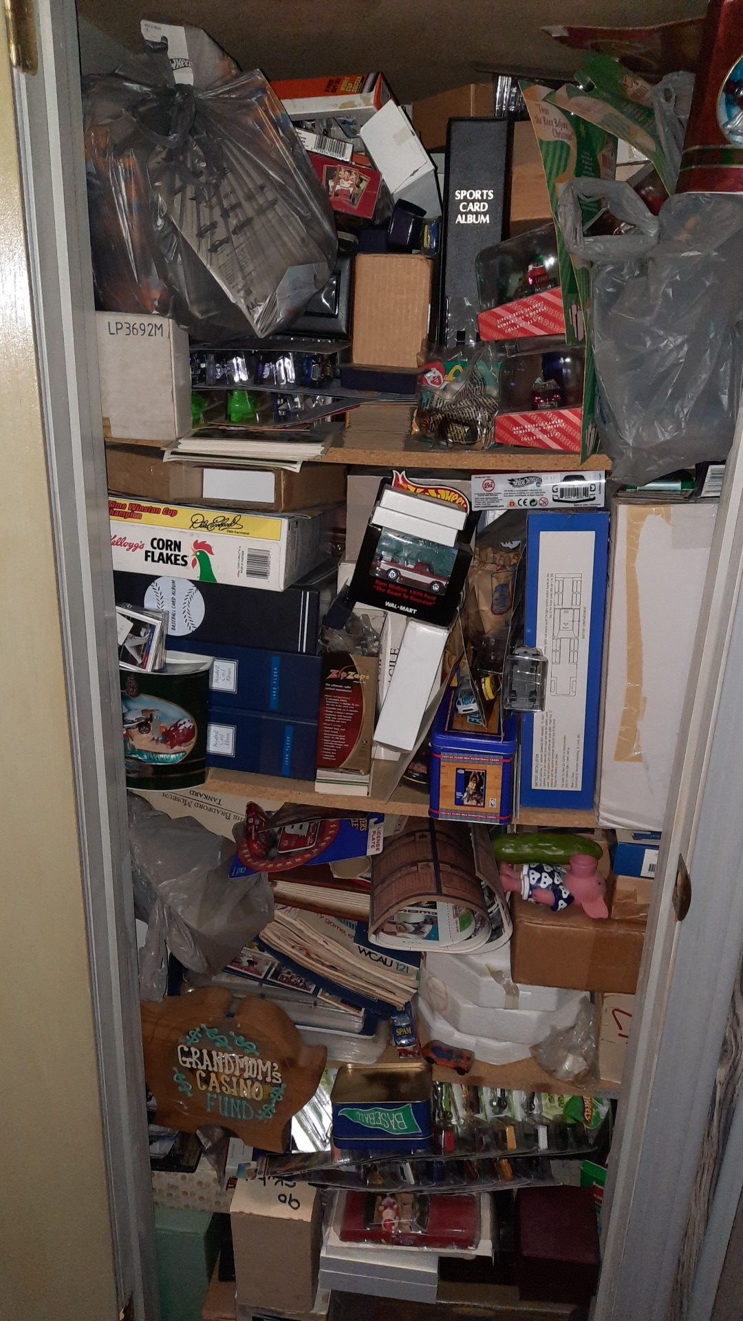 Closet full of cards