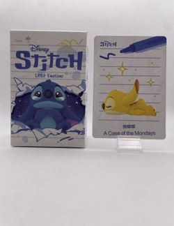 Disney Stitch Little Emotions Series Figure-A Case Of The Mondays