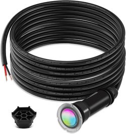 18W RGB LED Pool Light for Inground Pools & Spas 150FT Cord