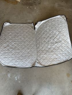Layered Car Windshield Cover Sunshade