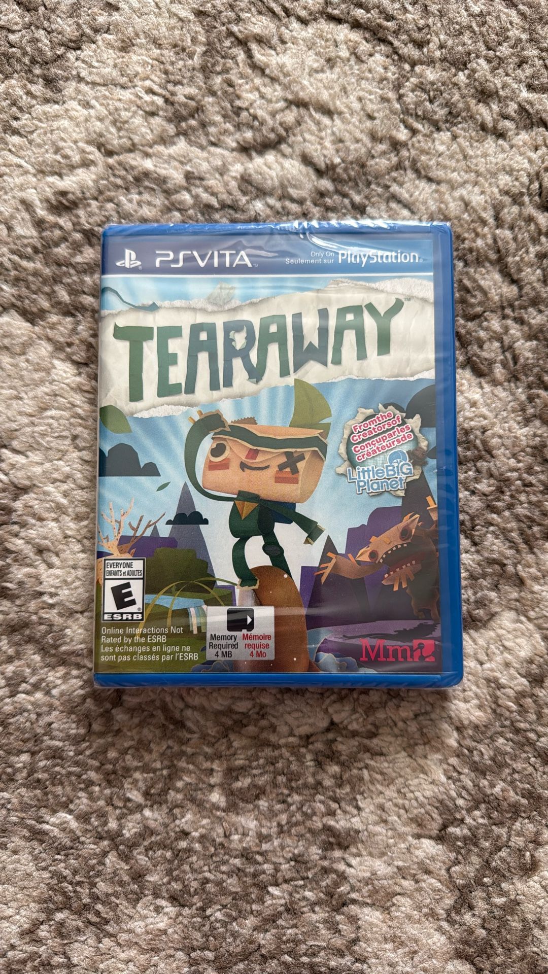 Tearaway For Playstation Vita