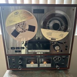 TEAC REEL TO REEL MODEL A-4010 S GOOD  WORKS