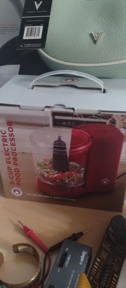 3 cup electric food processor